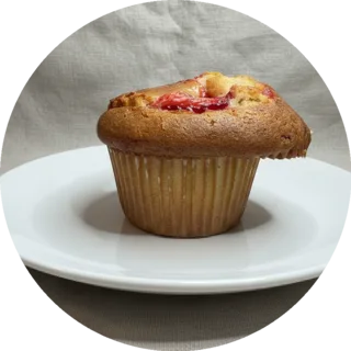 Raspberry Cream Cheese Muffin
